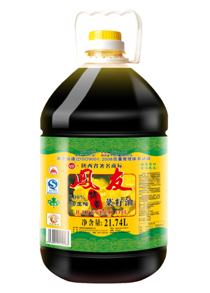 21.74L100%纯压榨特香菜籽油（非转基因）