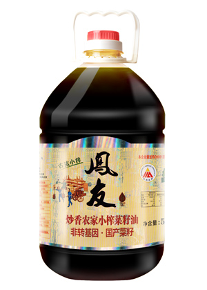 5L炒香农家小榨菜籽油（非转基因）