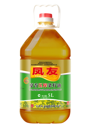 5L原香压榨菜籽油（非转基因）